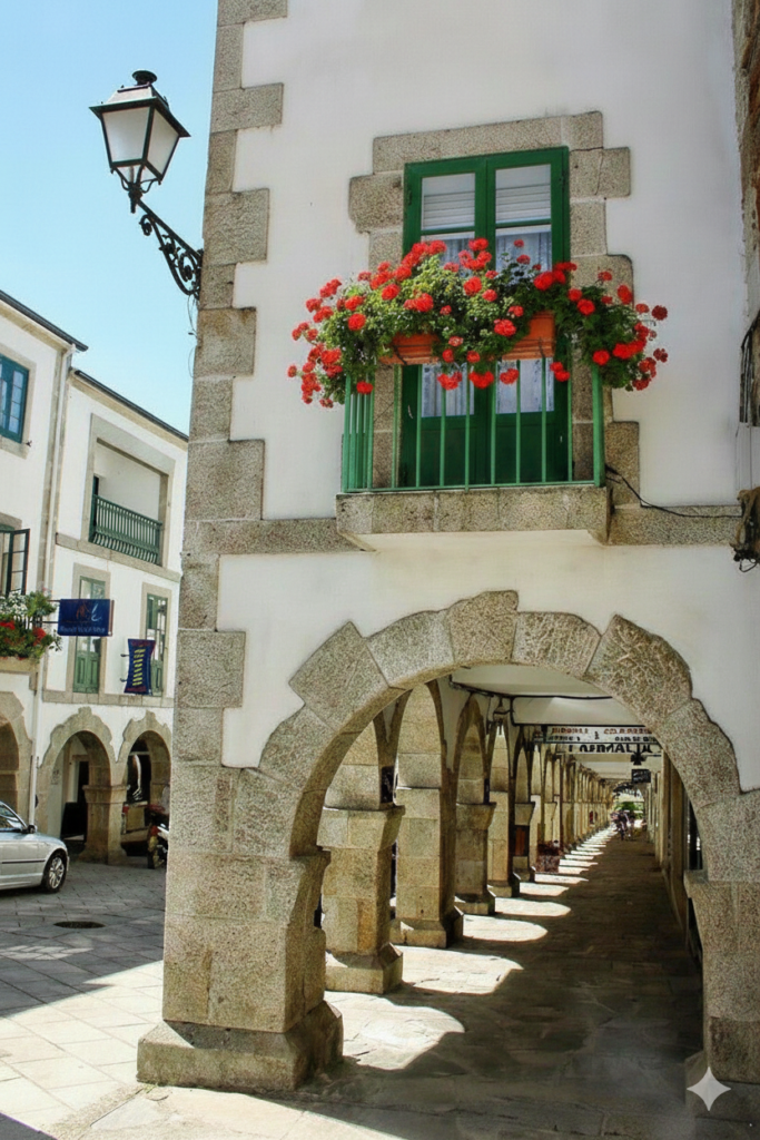 Soportales de Portomarín