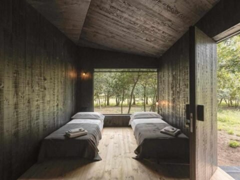 A Leira 116: cabañas de diseño alojamiento petfriendly