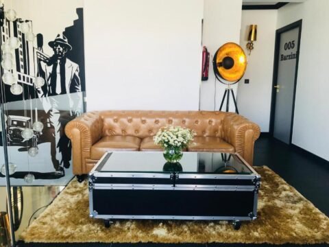 Sala de  descanso Hostal El Padrino