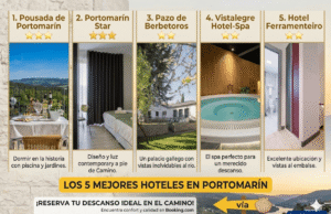 Los 5 mejores hoteles en Portomarín los 5 mejores hoteles de portomarin (1)